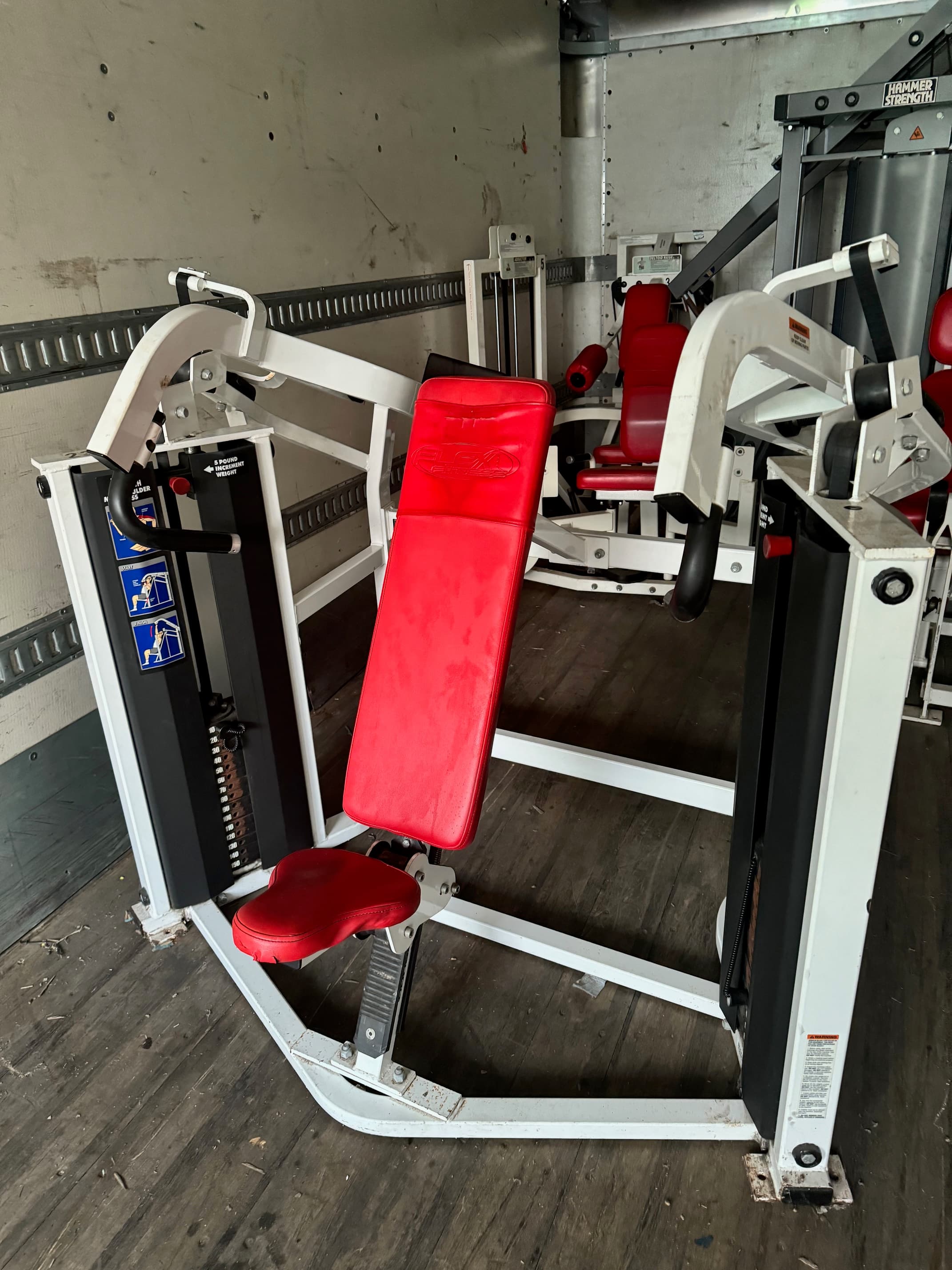 Hammer strength MTS Shoulder Press