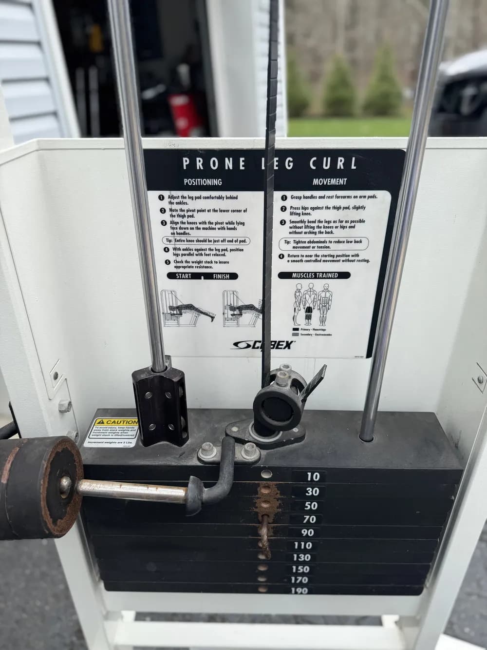 Cybex VR2 Prone Leg Curl thumbnail 3