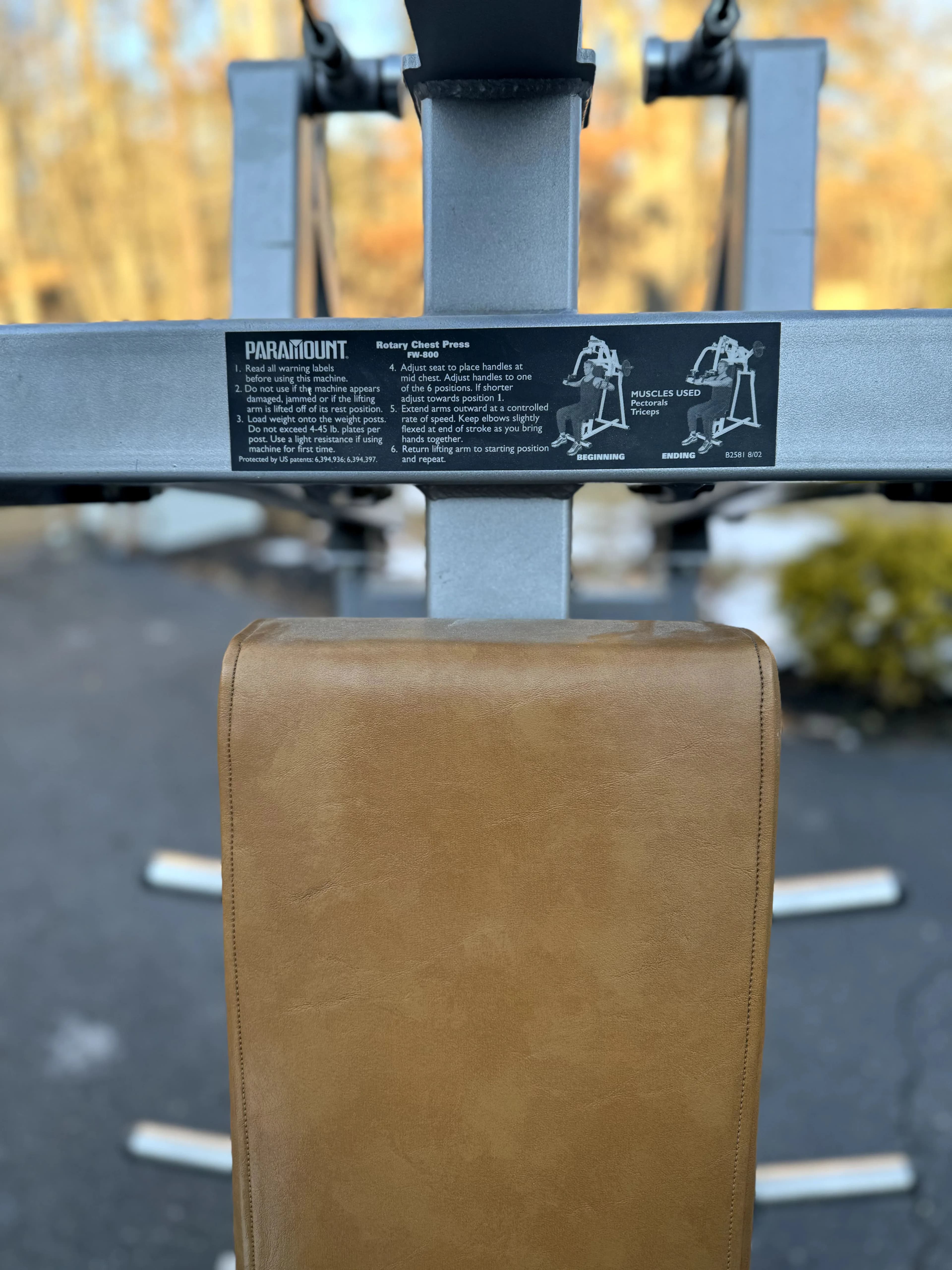 Paramount Rotary Chest press thumbnail 2