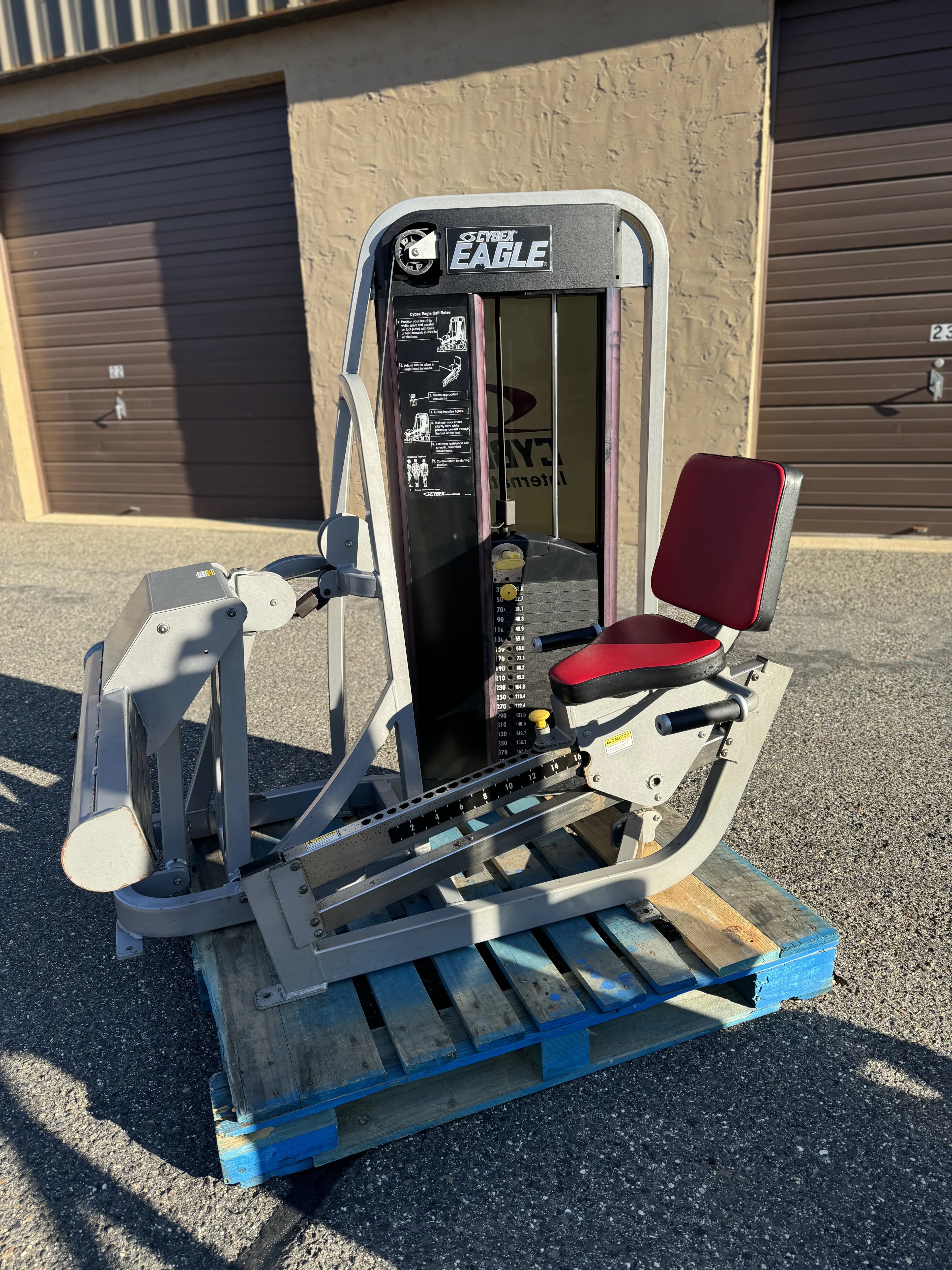 Cybex Eagle Horizonstal Calf Raise
