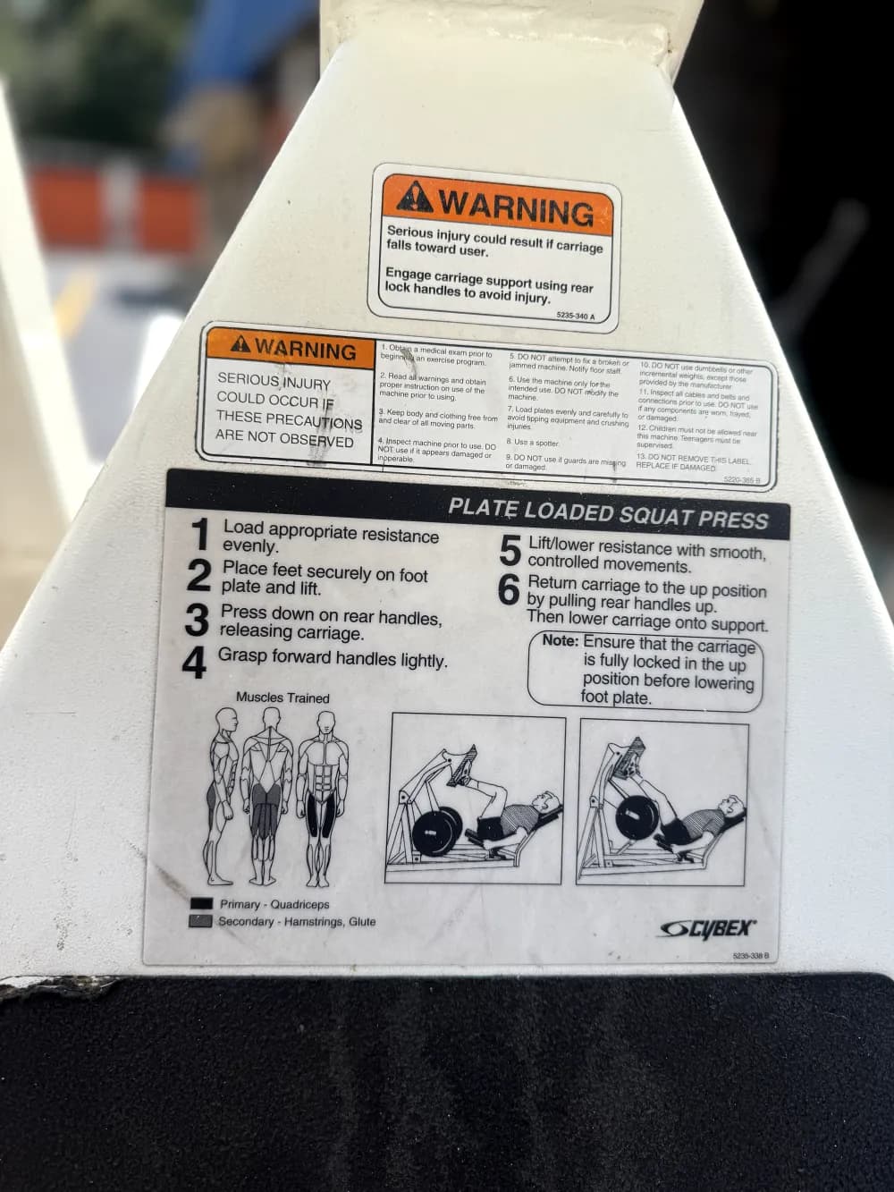 Cybex Squat Press thumbnail 2