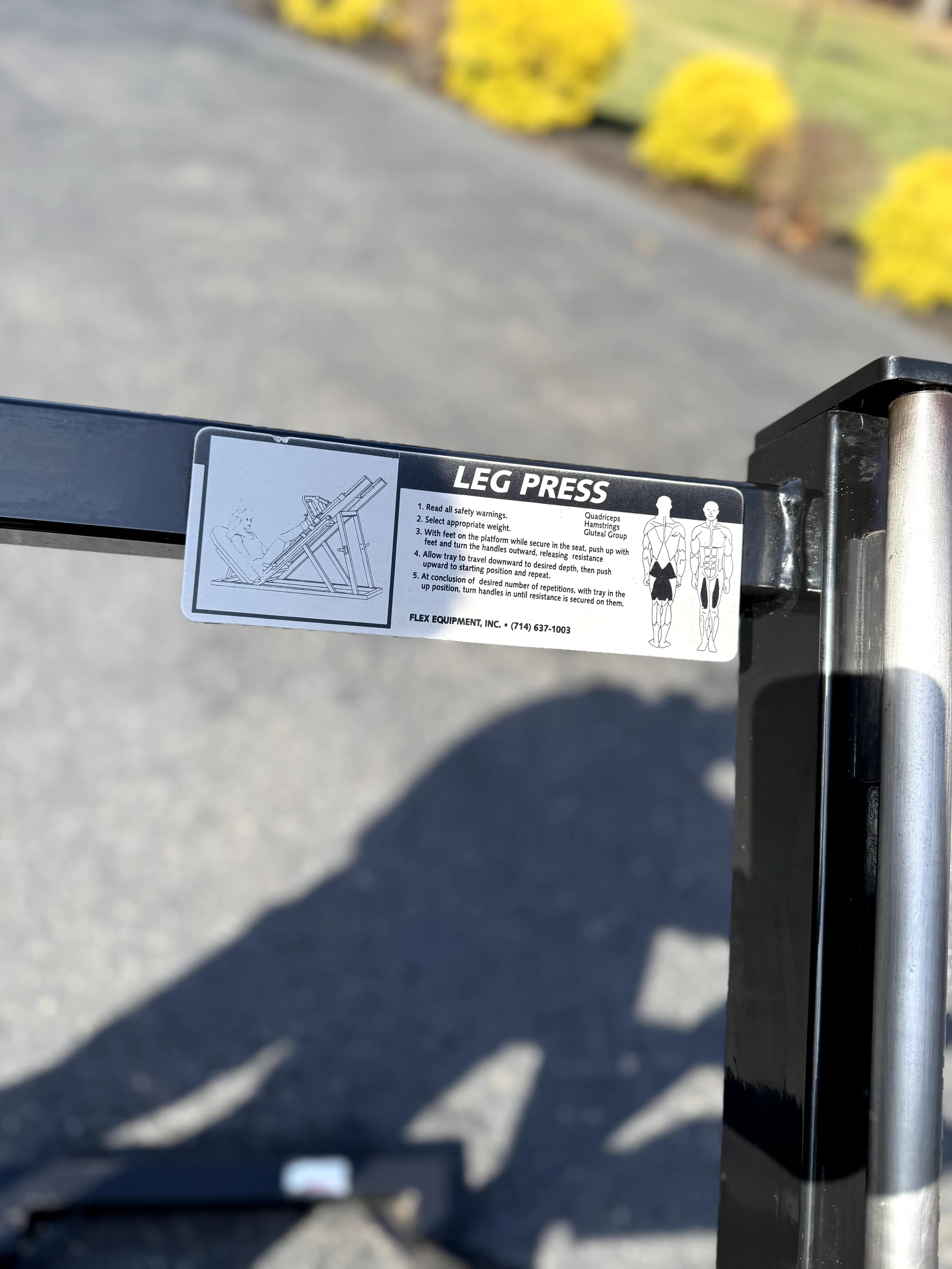 Flex Fitness 45 Degree Leg Press thumbnail 3