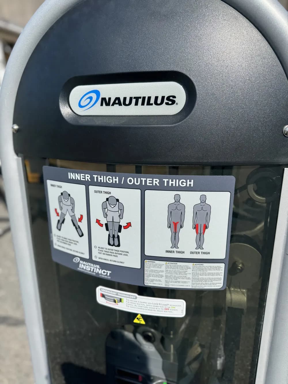 Nautilus Combo Inner Outer Thigh thumbnail 2