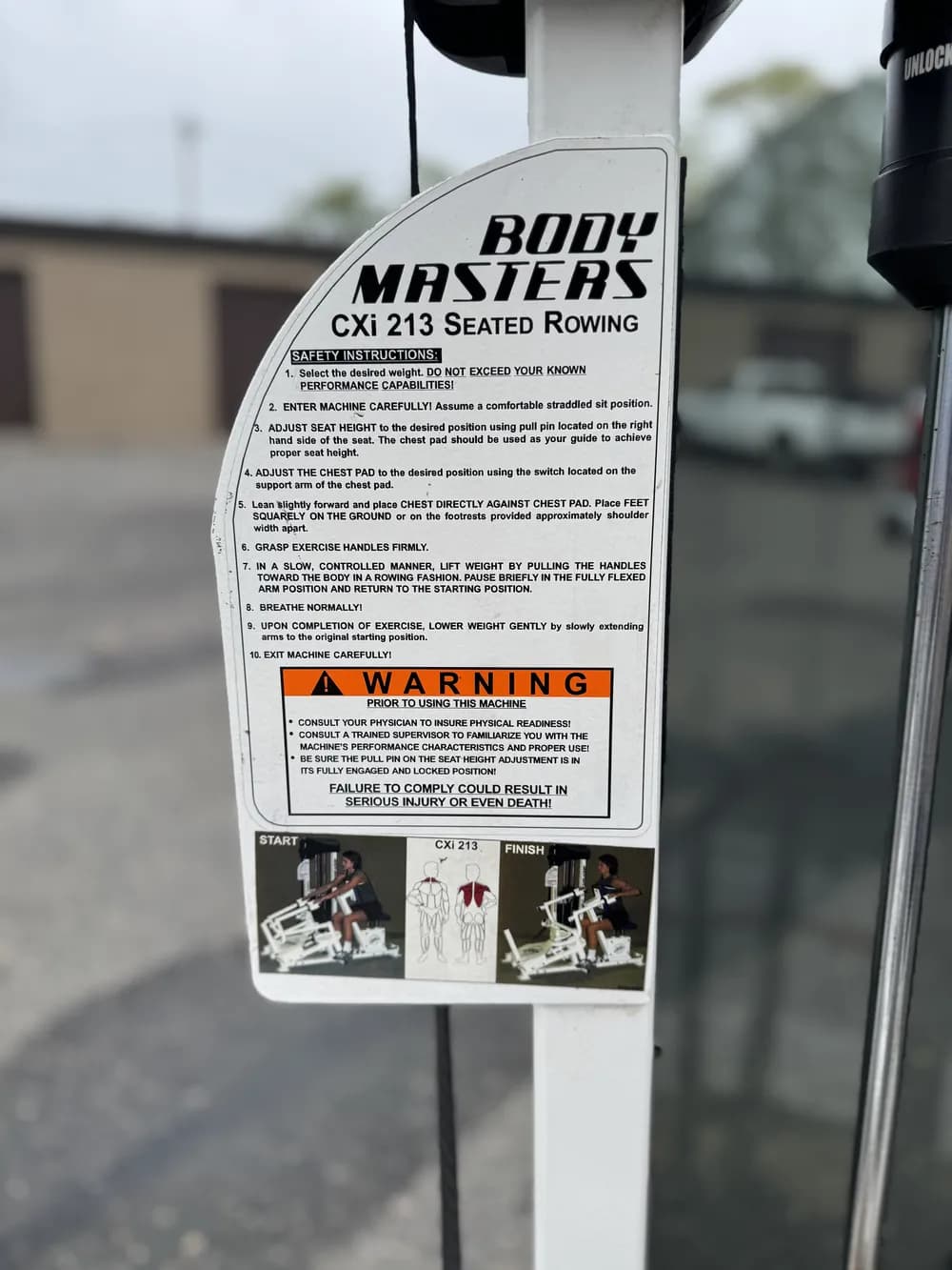 Bodymasters CXI 213 Row