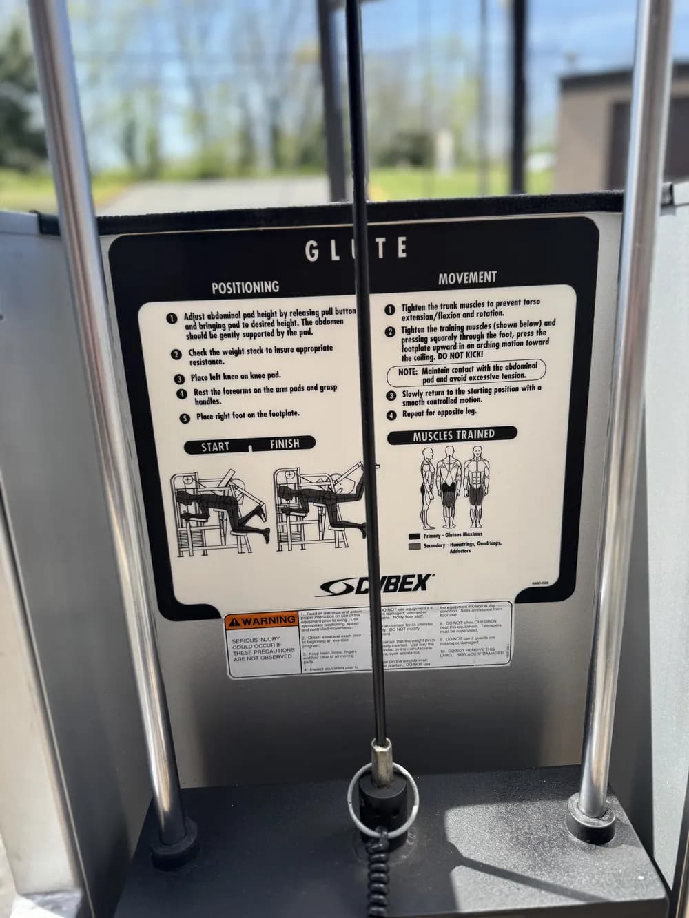 Cybex VR2 Glute Kickback thumbnail 2