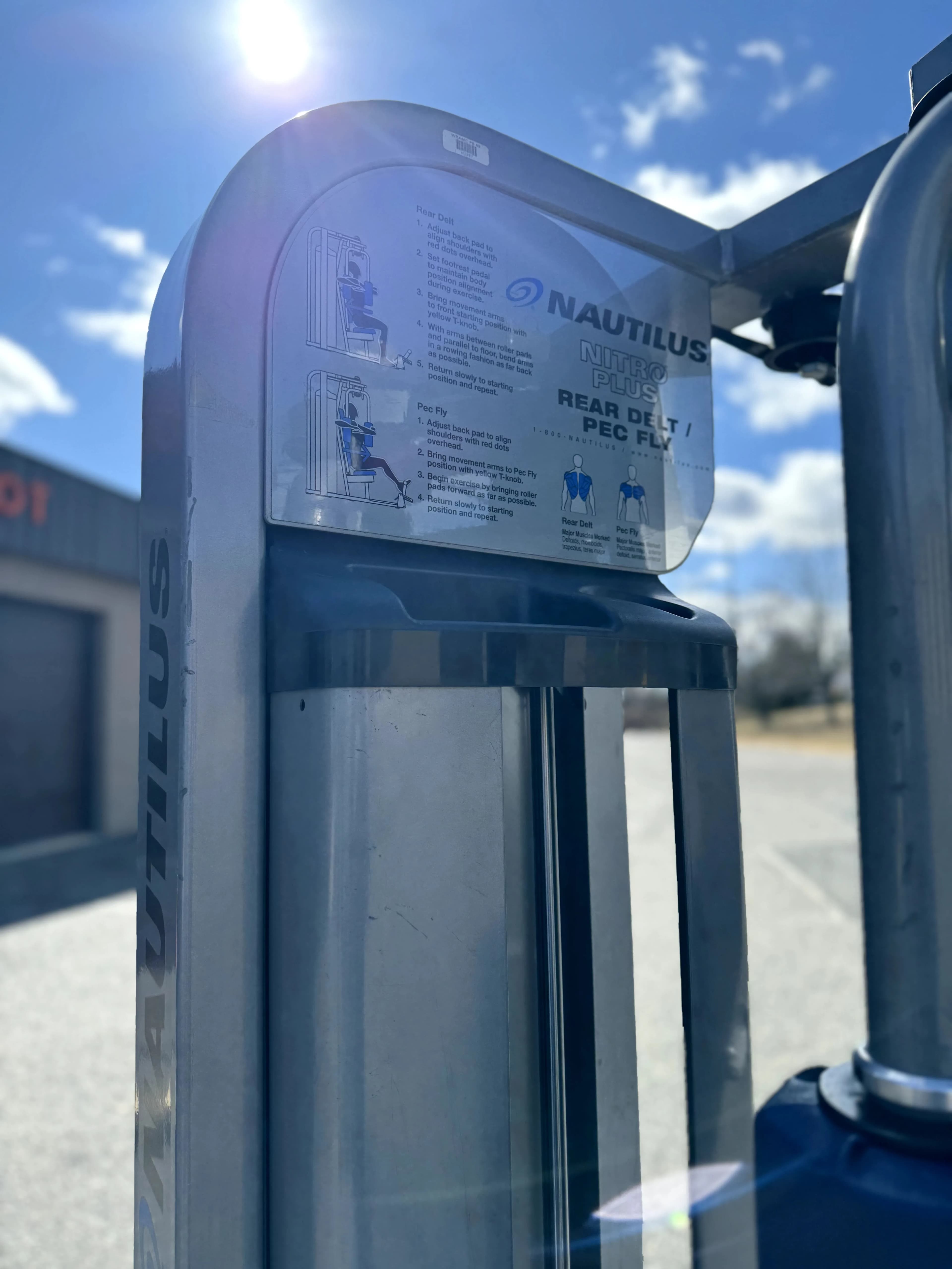 Nautilus Nitro Plus Pec Fly thumbnail 2